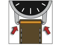 Montaggio - Cinturino dell'orologio